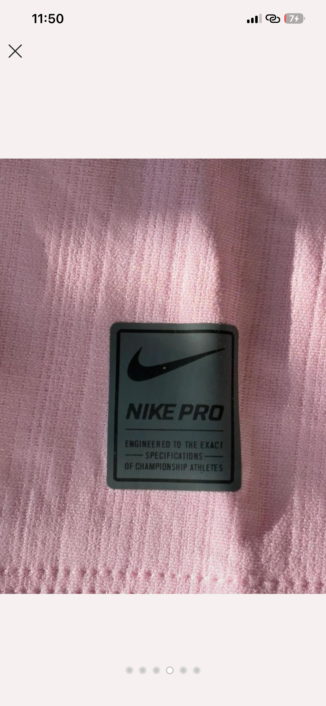 Nike ski Thermal Pro-FIT Baby Pink Mask