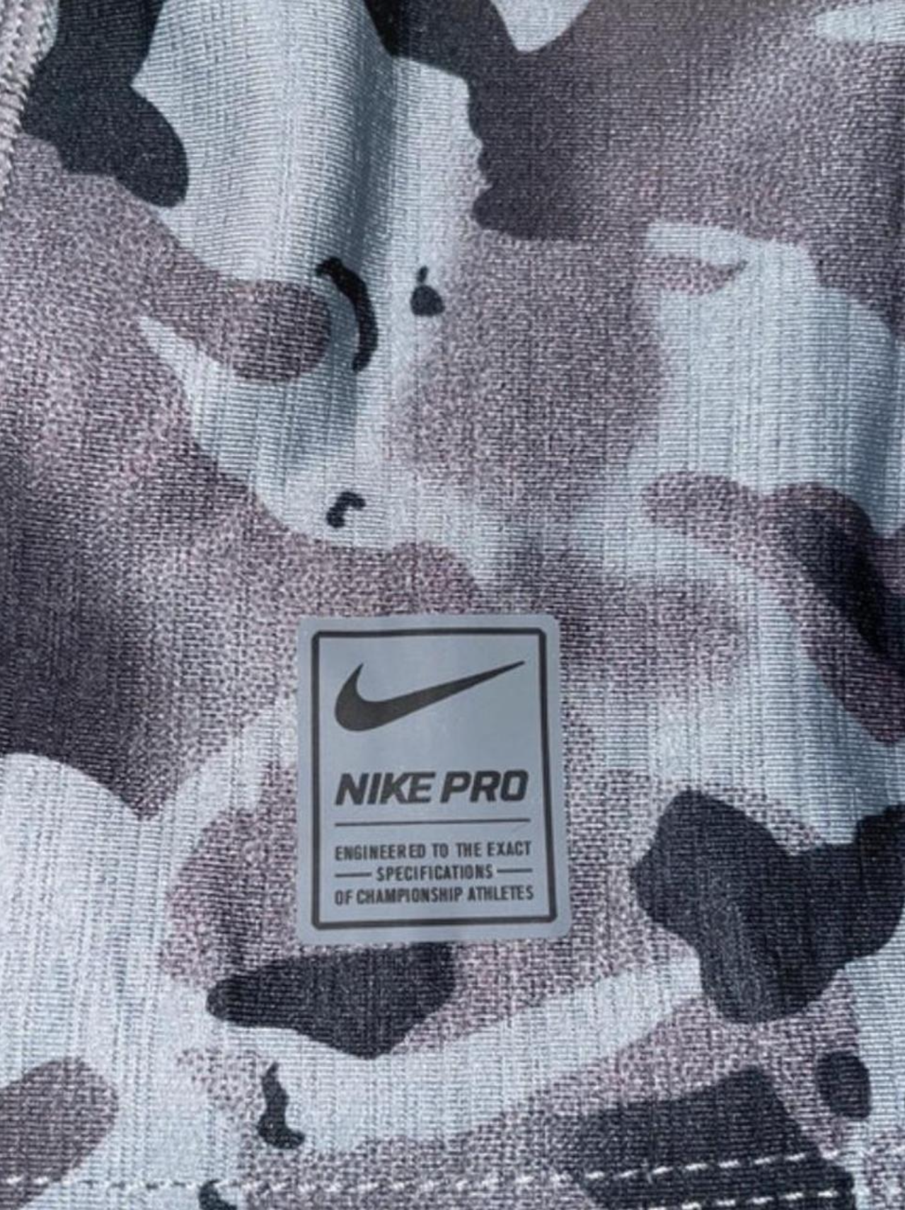Nike ski Thermal Pro-FIT Grey Camouflage Mask