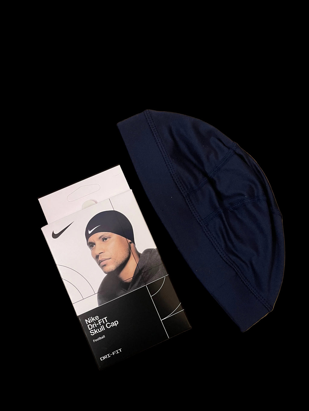 Nike Pro Dri-Fit Skull Cap Navy Blue